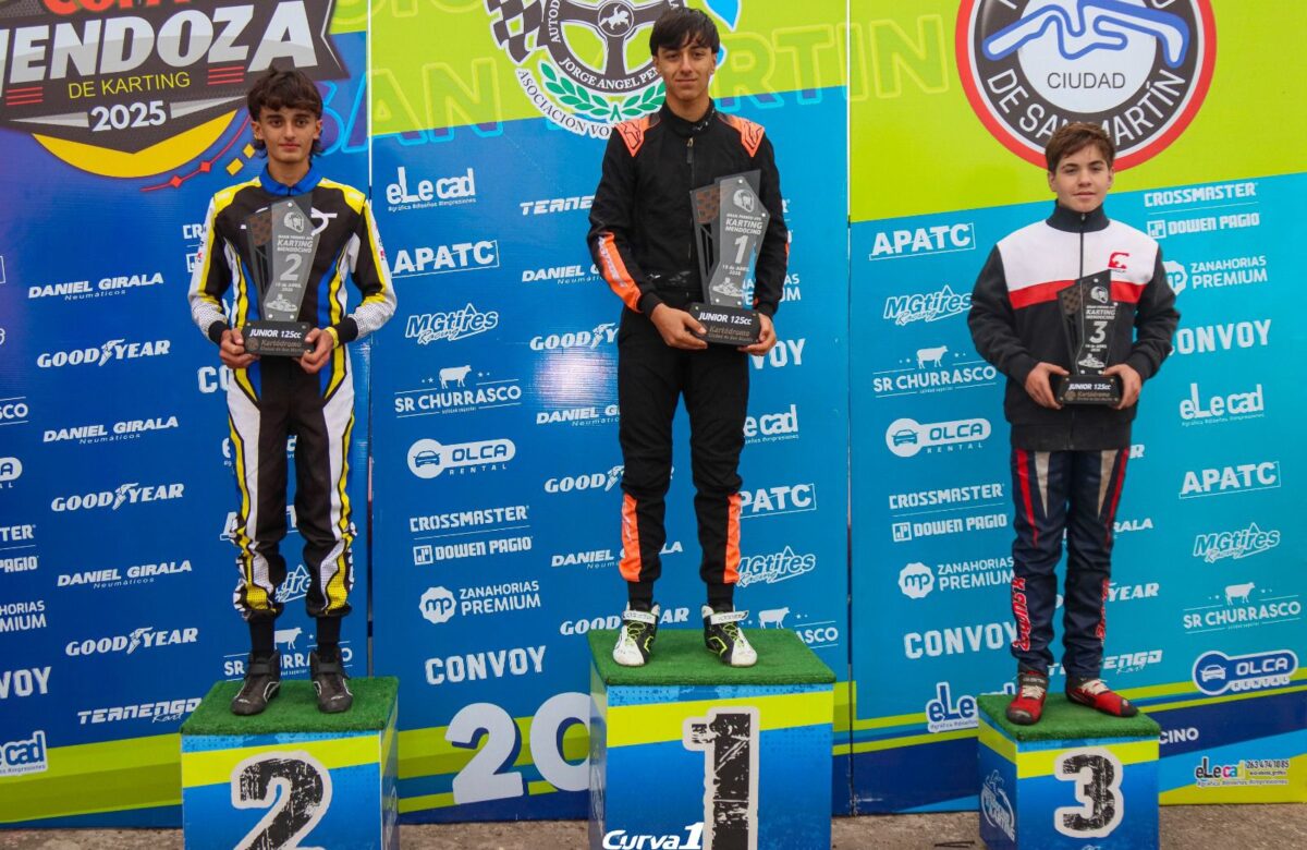 Karting: San Juan pisó fuerte en Mendoza con dos triunfos