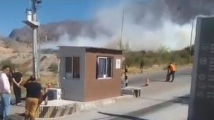 Voraz incendio en la planta de residuos en Rivadavia: hay alarma por su impacto