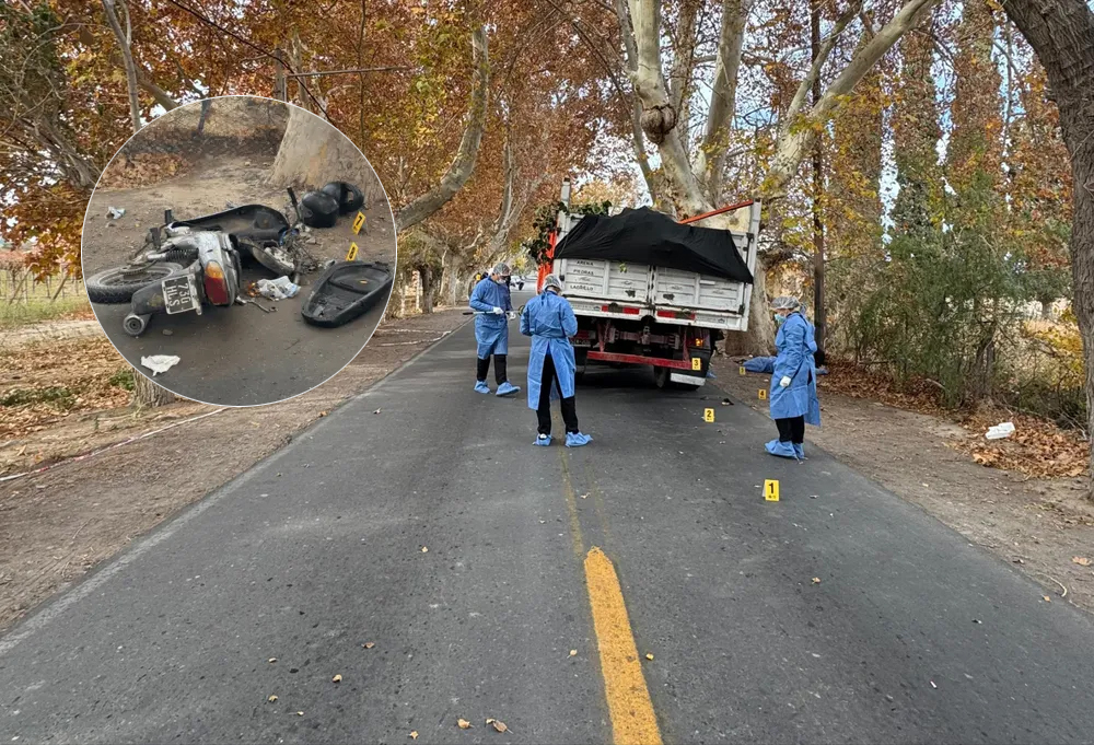 Dieron a conocer detalles de la muerte de la motociclista en La Bebida: Se conoció la identidad