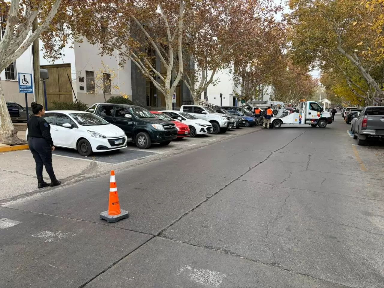 Operativo exprés frente a Tribunales: retiraron autos mal estacionados y se reaviva el debate por los privilegios judiciales