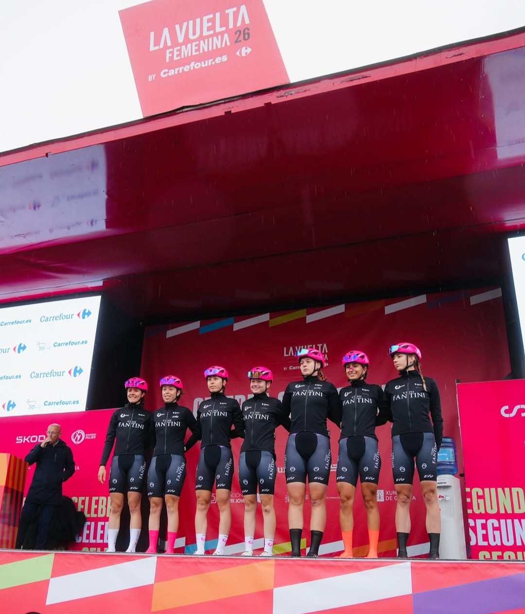 Delfina Dibella debutó en la Vuelta a España e hizo historia