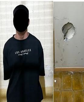Condenado por abuso sexual rompió pared