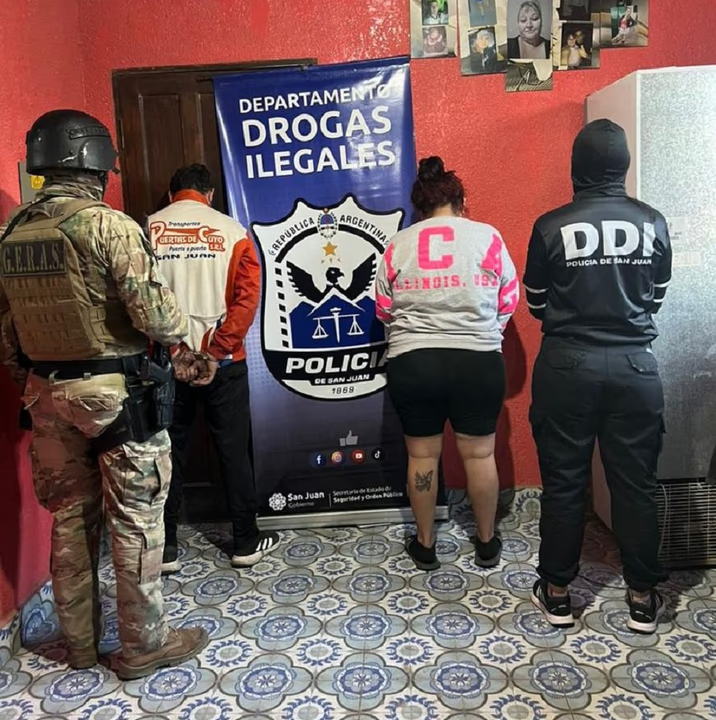 Operativo antidrogas en Chimbas: detuvieron a dos hermanos y secuestraron marihuana