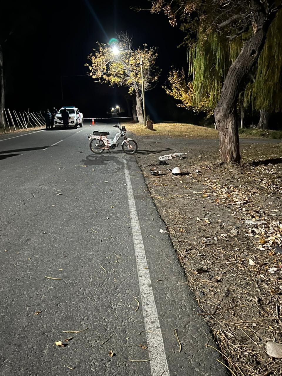 Otra tragedia vial: una motociclista murió tras chocar con un camión en La Bebida