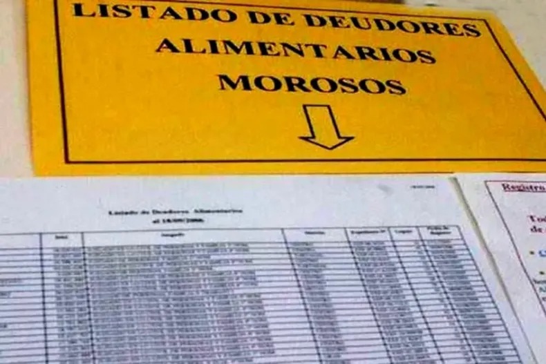 Ya son 590 los deudores alimentarios