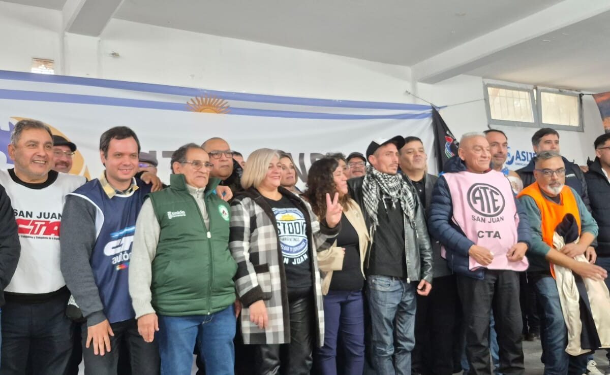Presentaron la Intersindical sanjuanina