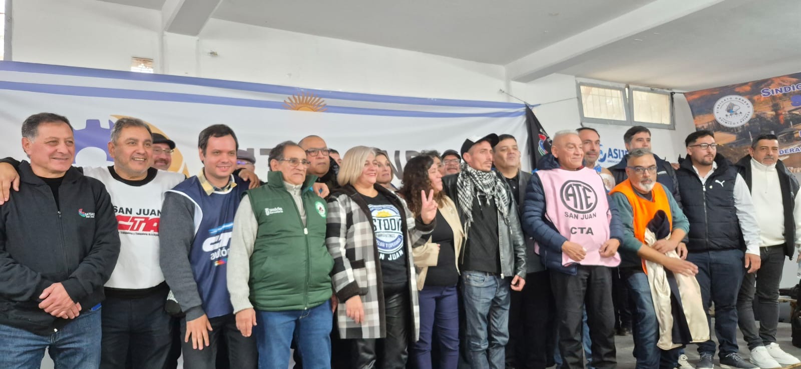 Presentaron la Intersindical sanjuanina