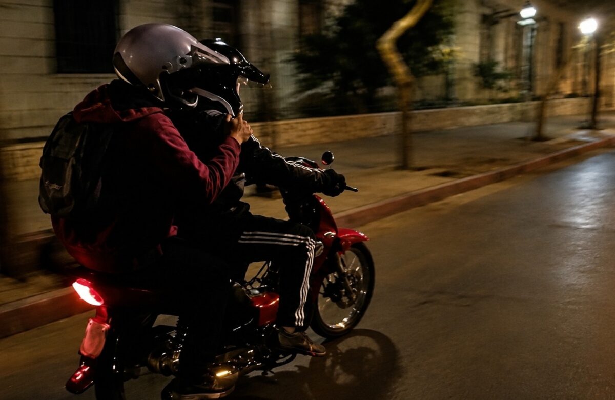 Emboscan y asaltan a un conductor de Uber Moto: le roban más de $300.000