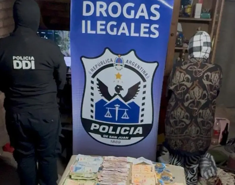 En Rivadavia: golpe al narcomenudeo