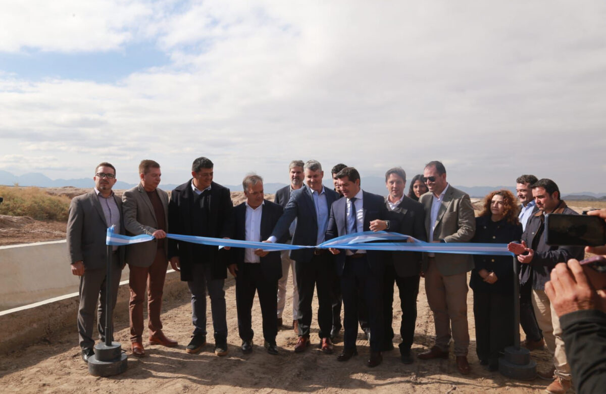 El Gobierno de San Juan recuperó el Canal del Norte y reactivó el sistema de riego de 10.000 hectáreas en Jáchal
