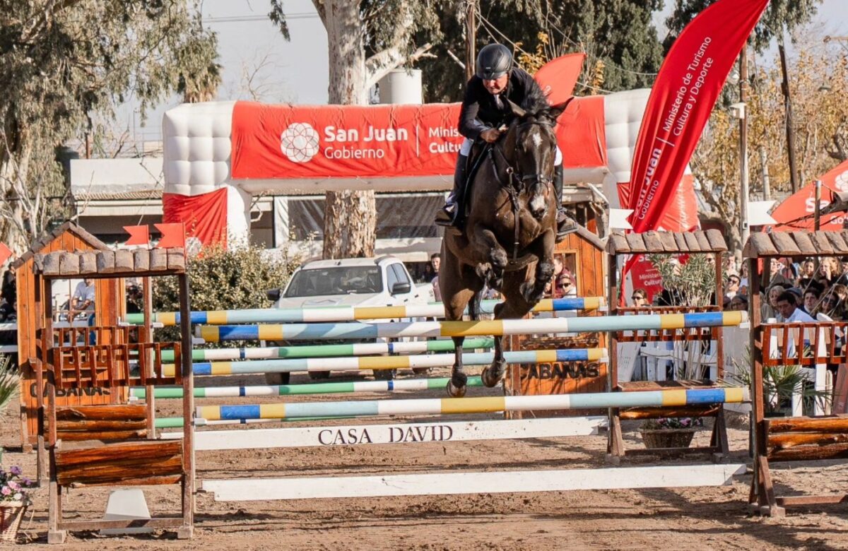 San Juan vibró con el Torneo Cordillerano de Saltos Hípicos