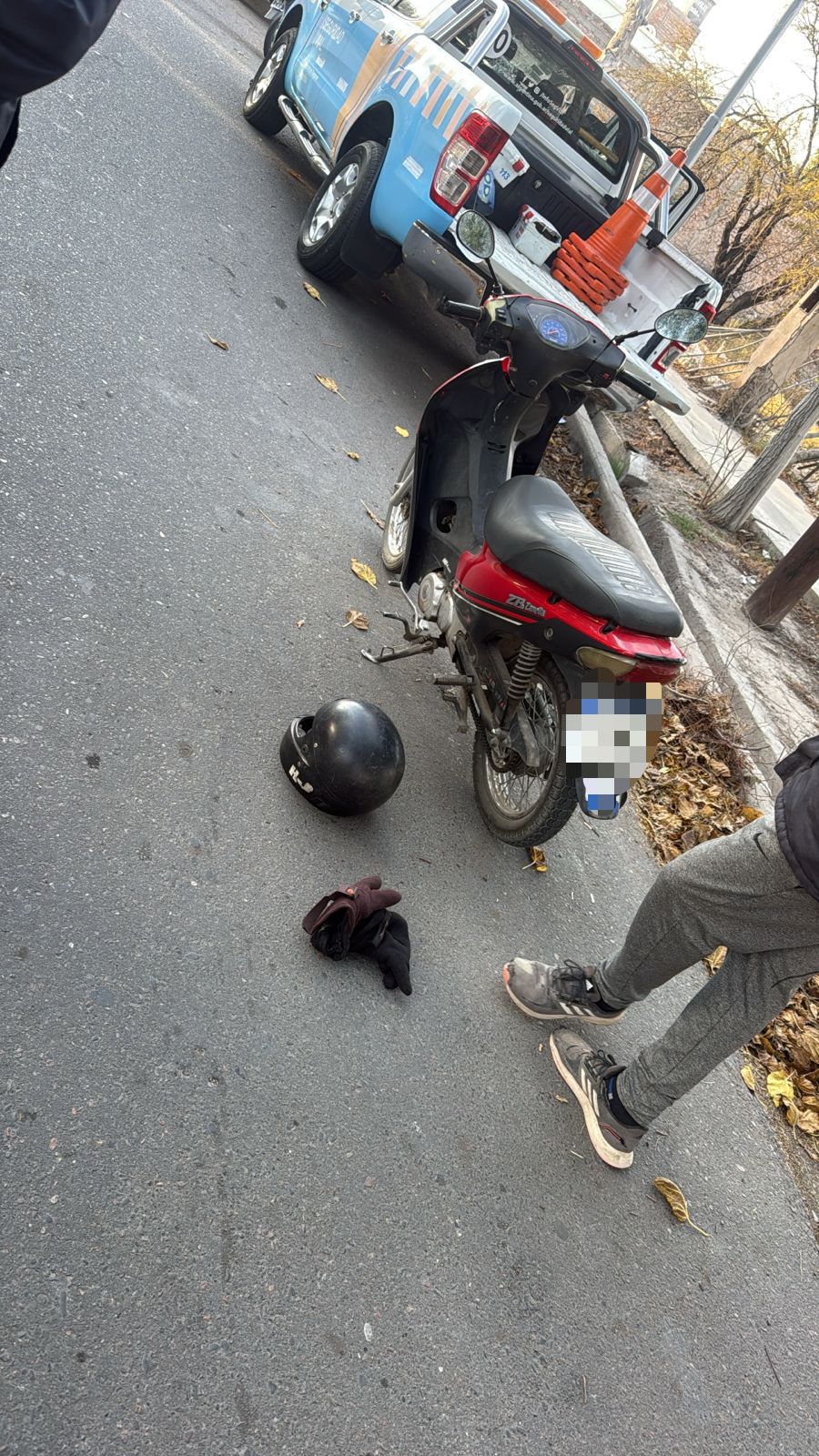 Rawson: detienen a motociclista por documentación falsa