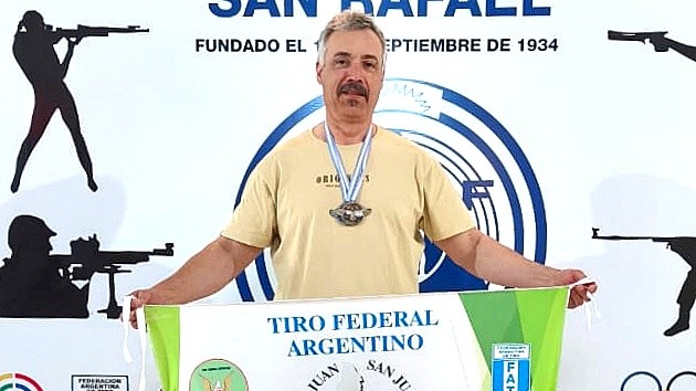 Mario Riveros fue convocado a la Selección Argentina de Tiro