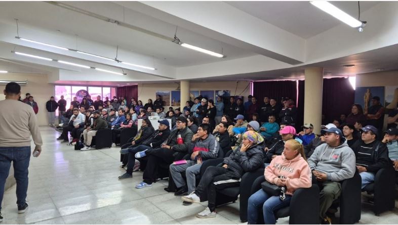 Iglesia y Jáchal se inscribieron más de 200 postulantes en una capacitación para conductores profesionales