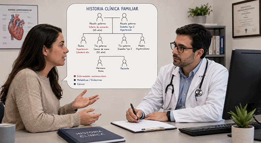 La historia clínica familiar: una herramienta para prevenir enfermedades