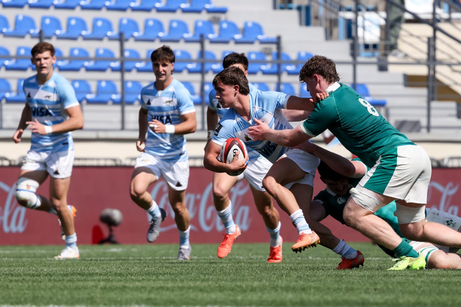 Los Pumitas golearon a Irlanda con aporte sanjuanino