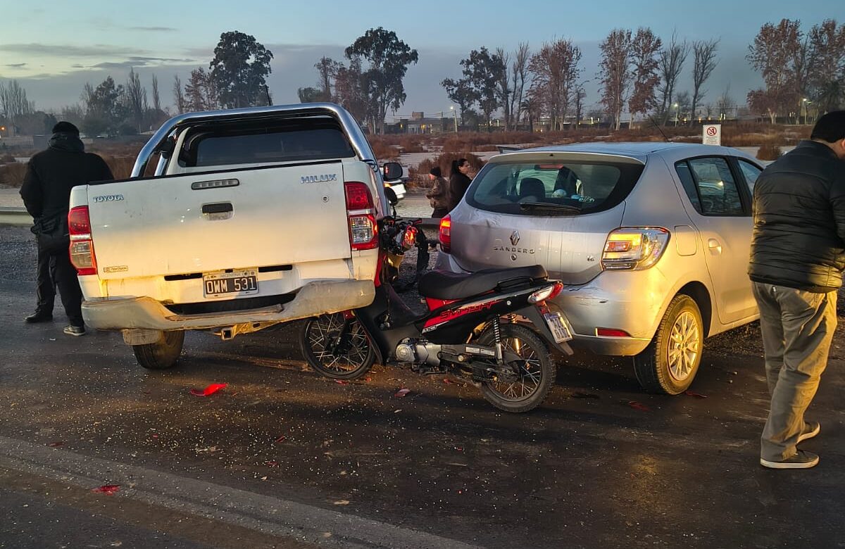 Investigan el violento choque en cadena sobre Ruta 20: identificaron a los conductores afectados