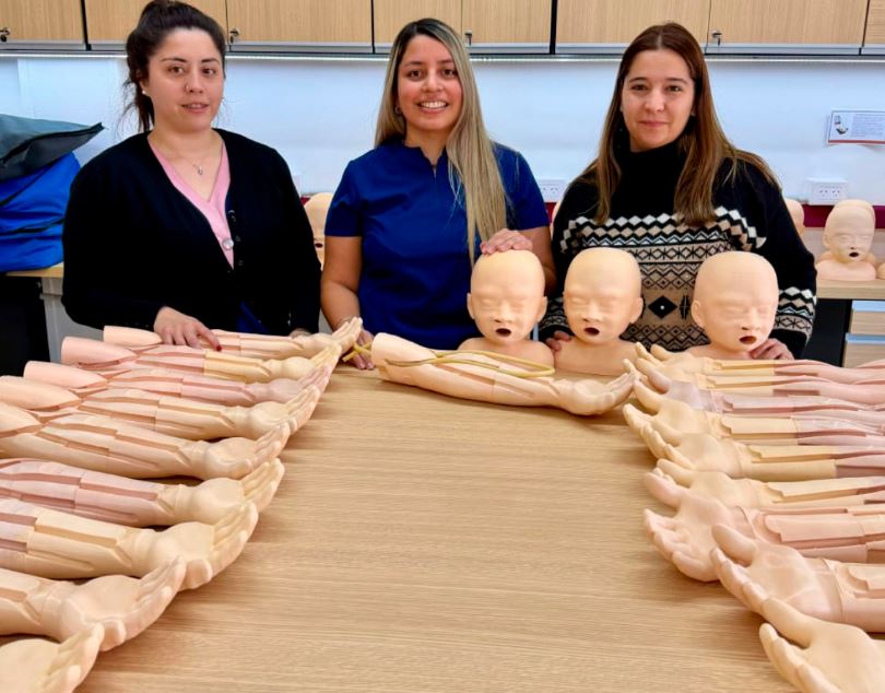 Ciencias de la Salud fabricó dispositivos de simulación clínica