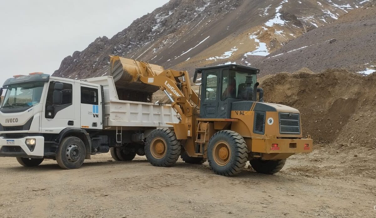 RUTA NACIONAL 150 trabajo de mantenimiento
