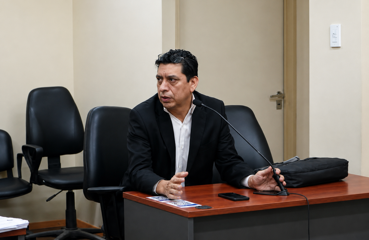 «Soy inocente»: De la Fuente se defendió ante el tribunal y quedó a la espera del veredicto