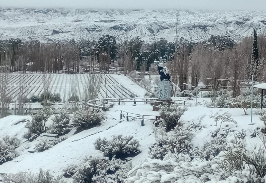 La cordillera sanjuanina ya acumula hasta 2 m de nieve y trae alivio al sistema hídrico