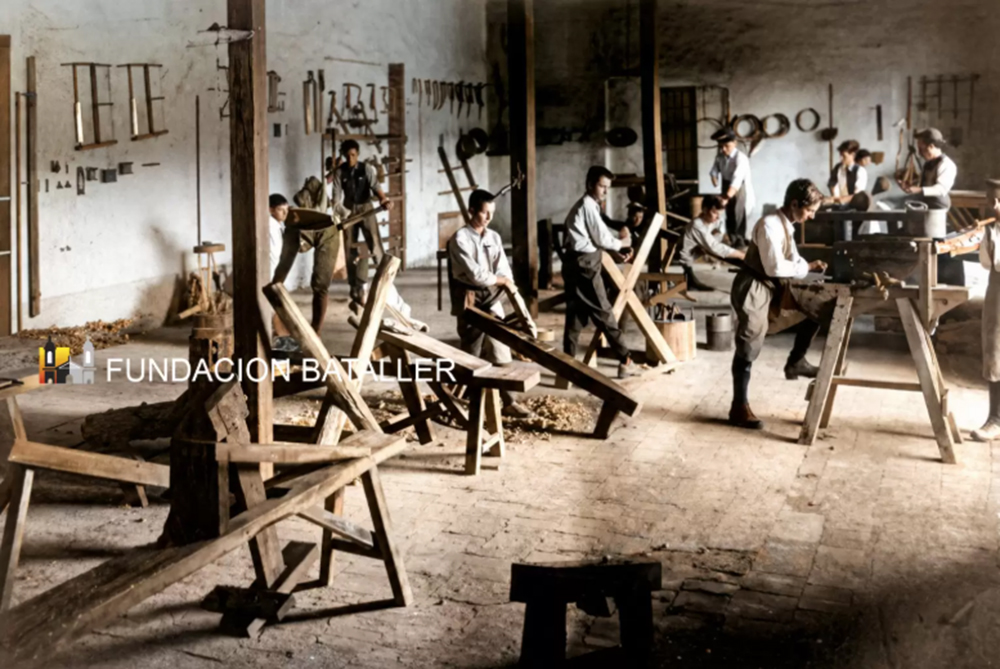 Alumnos de la Escuela Industrial