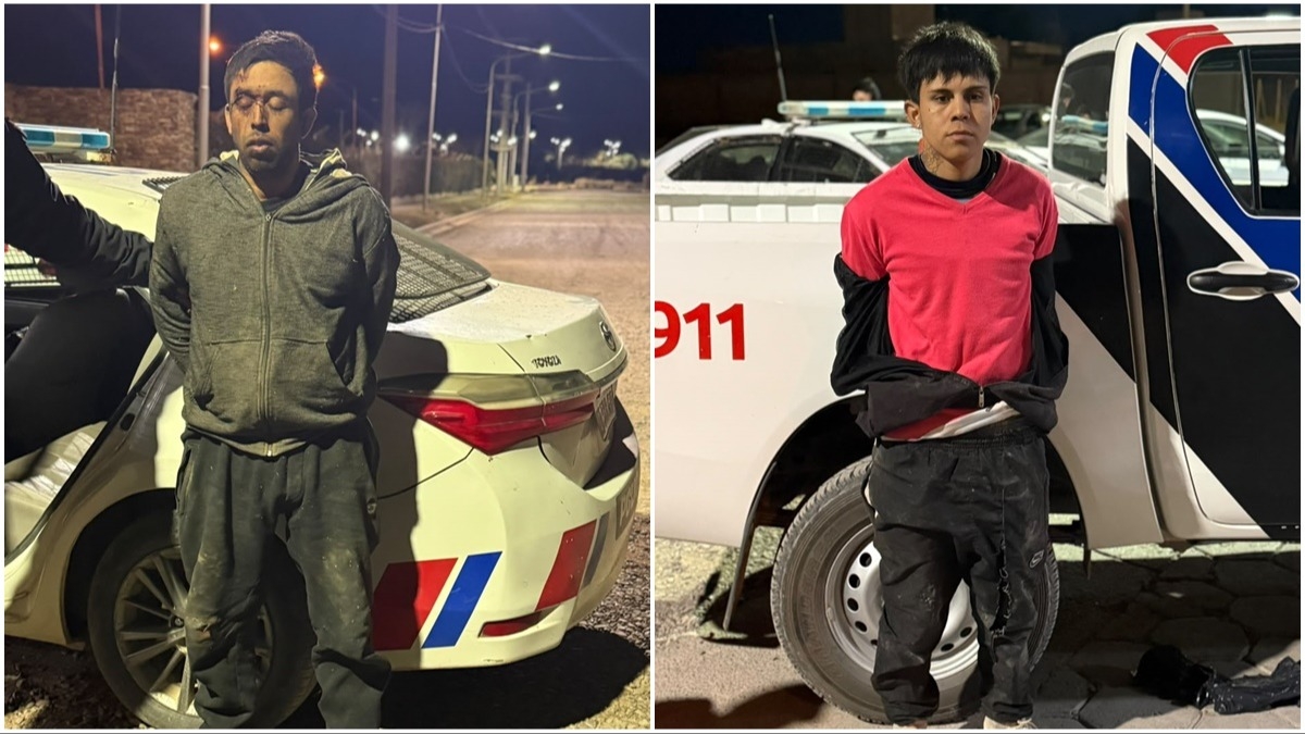 Capturan a dos delincuentes que robaron en una garita de seguridad