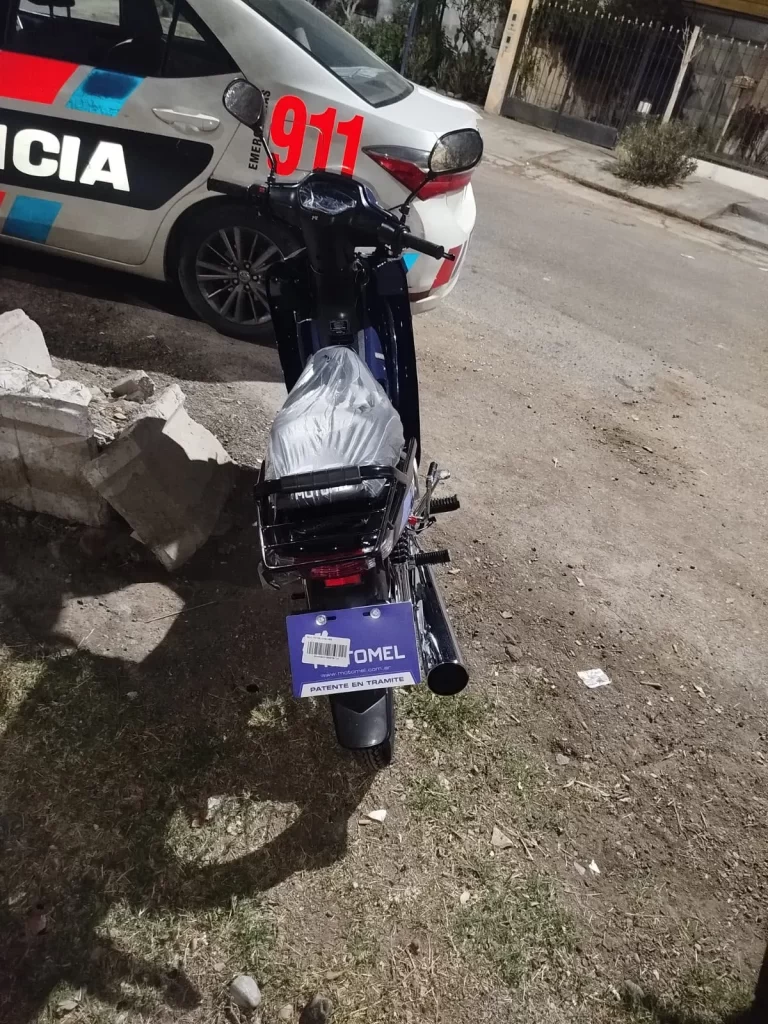 Moto 0 km robada 2