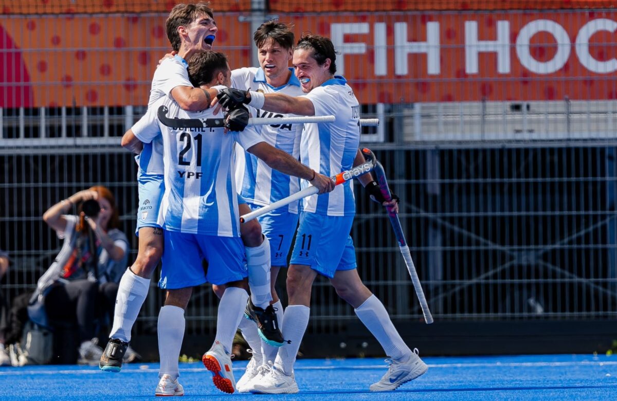 Los Leones golearon a Nueva Zelanda y clasificaron a la segunda fase del Mundial