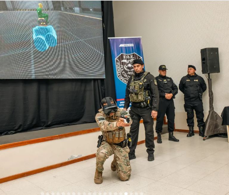Taser capacitación