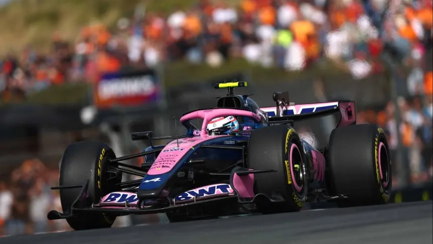 George Russell se quedó con la pole en Países Bajos y Franco Colapinto clasificó 13°