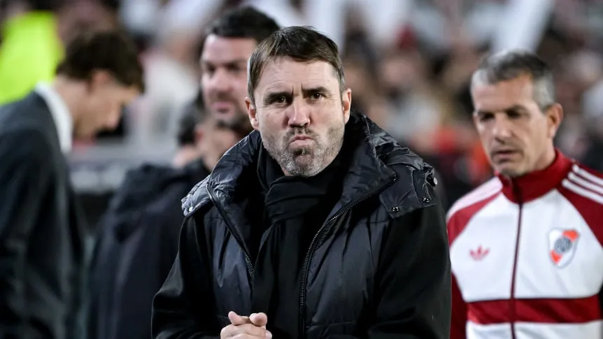 Eduardo Coudet dejó de ser el entrenador de River Plate