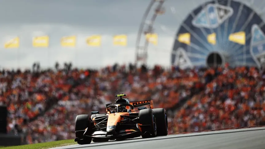 Norris venció en el GP de Países Bajos y Colapinto finalizó 14.° tras una sanción