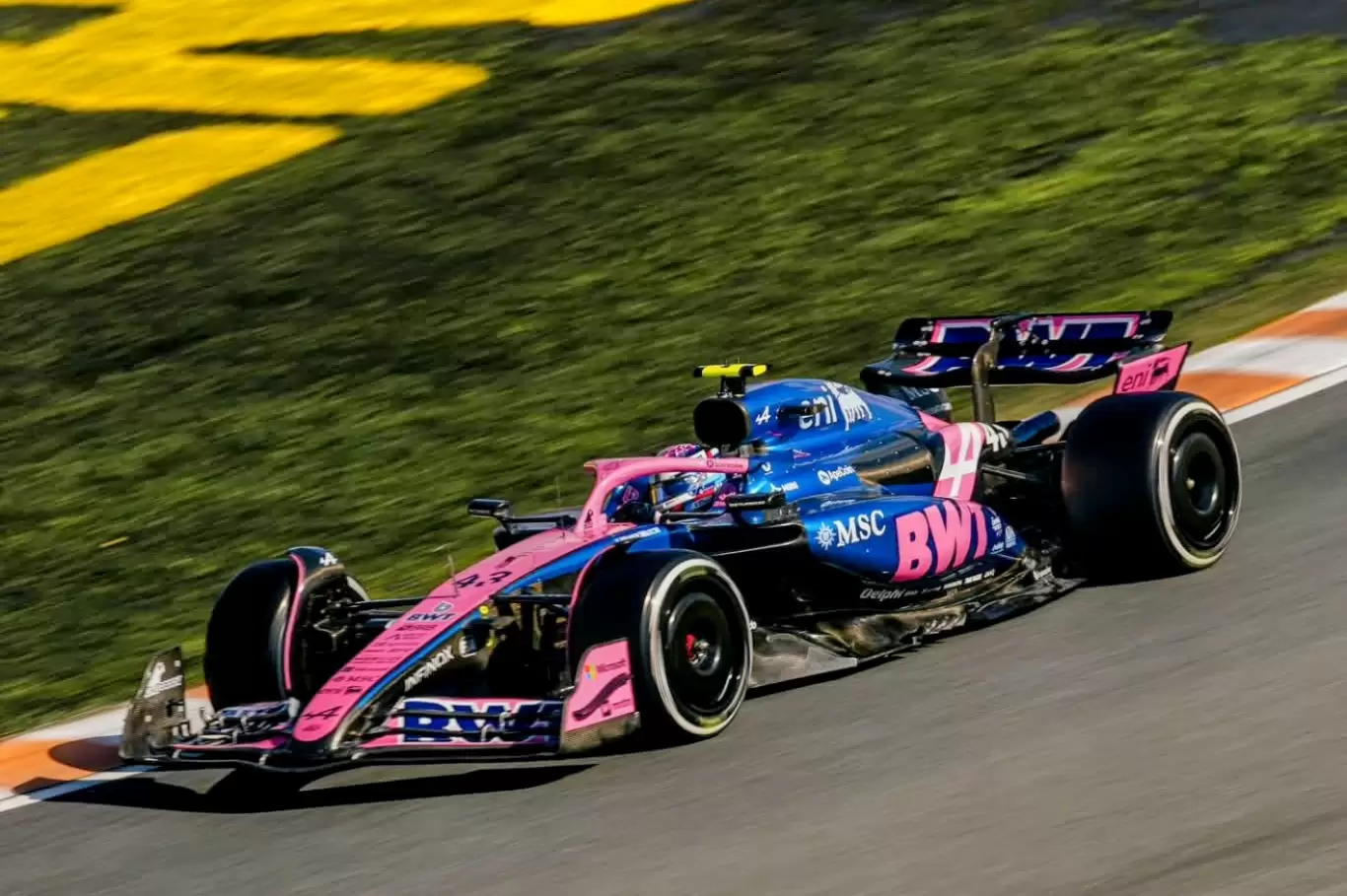Colapinto compite en el GP de Países Bajos de F1