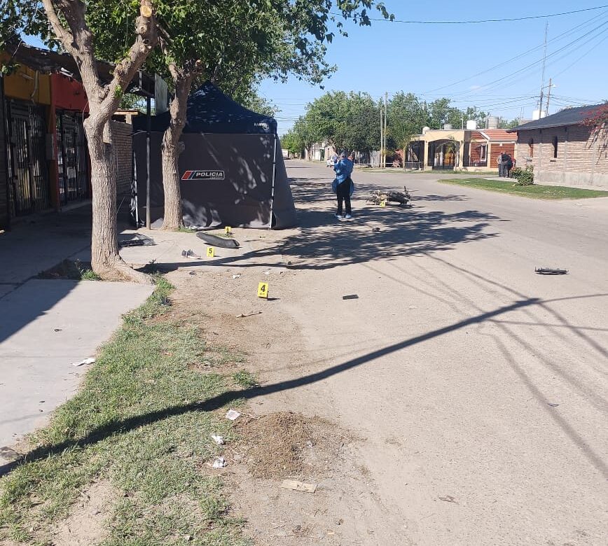 Identificaron al motociclista que murió tras un choque en Caucete