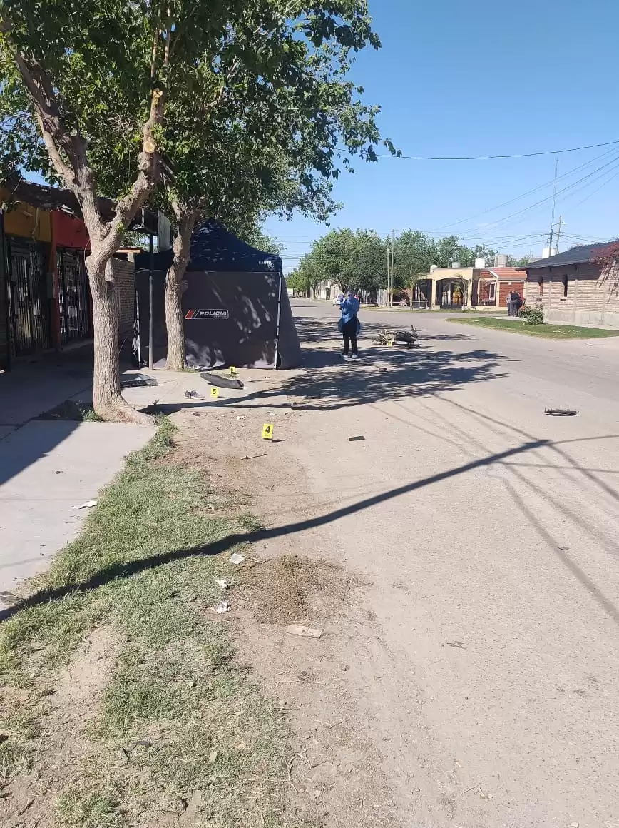 Identificaron al motociclista que murió tras un choque en Caucete