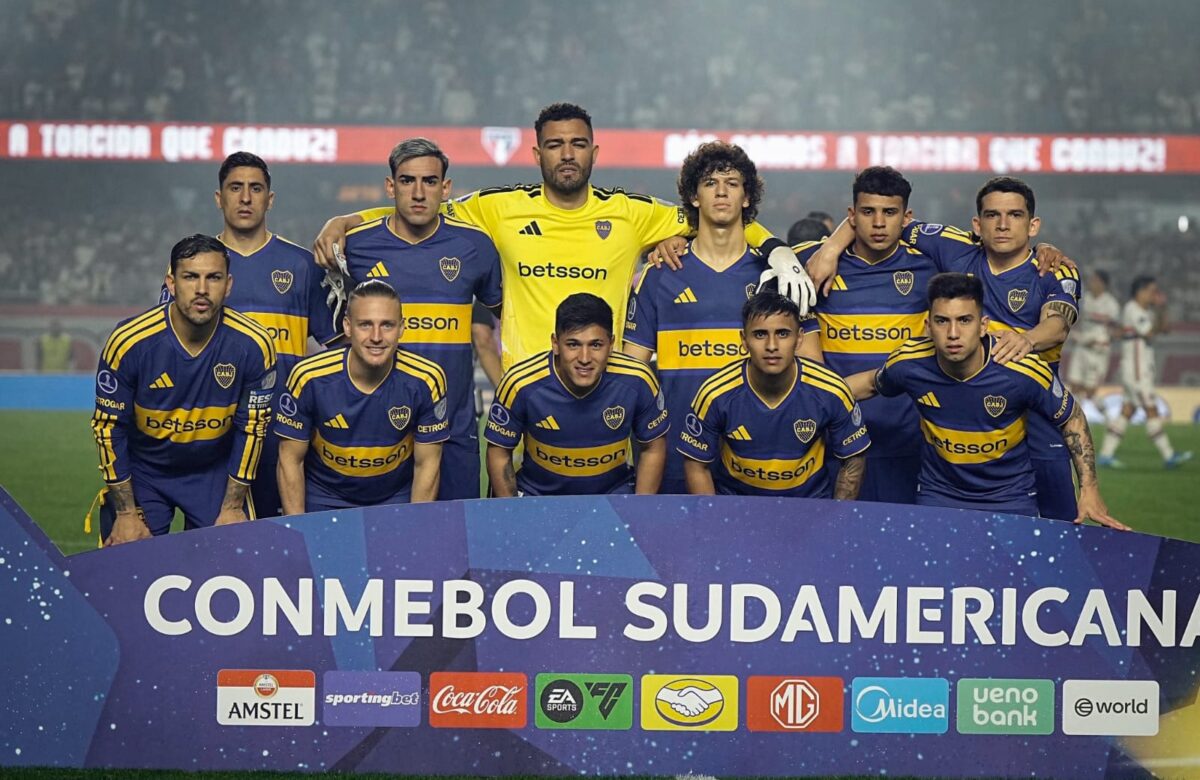 Boca sufrió en Brasil pero avanzó a semifinales de la Copa Sudamericana