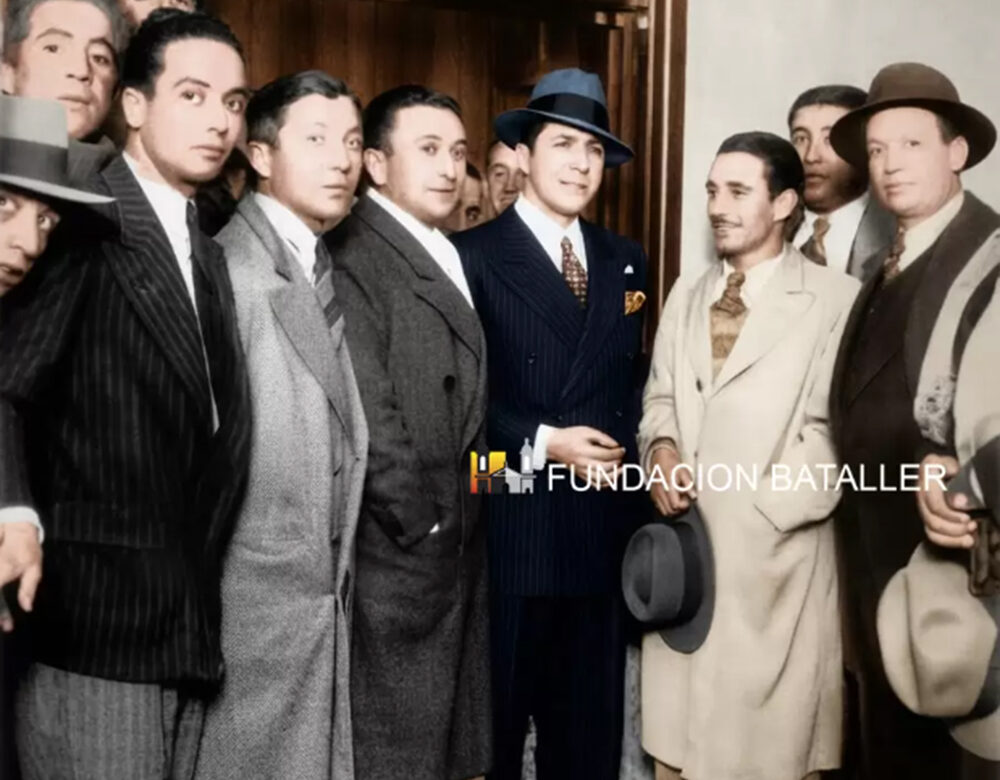 Gardel, con toda su pinta, en San Juan