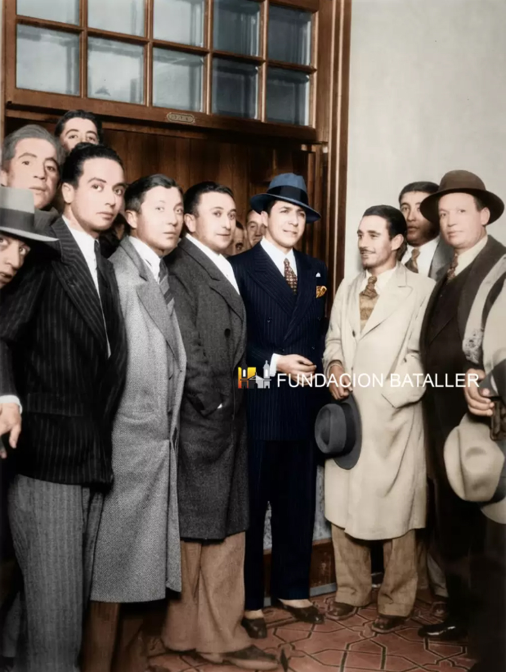 Gardel, con toda su pinta, en San Juan