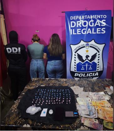 Detendias con cocaína