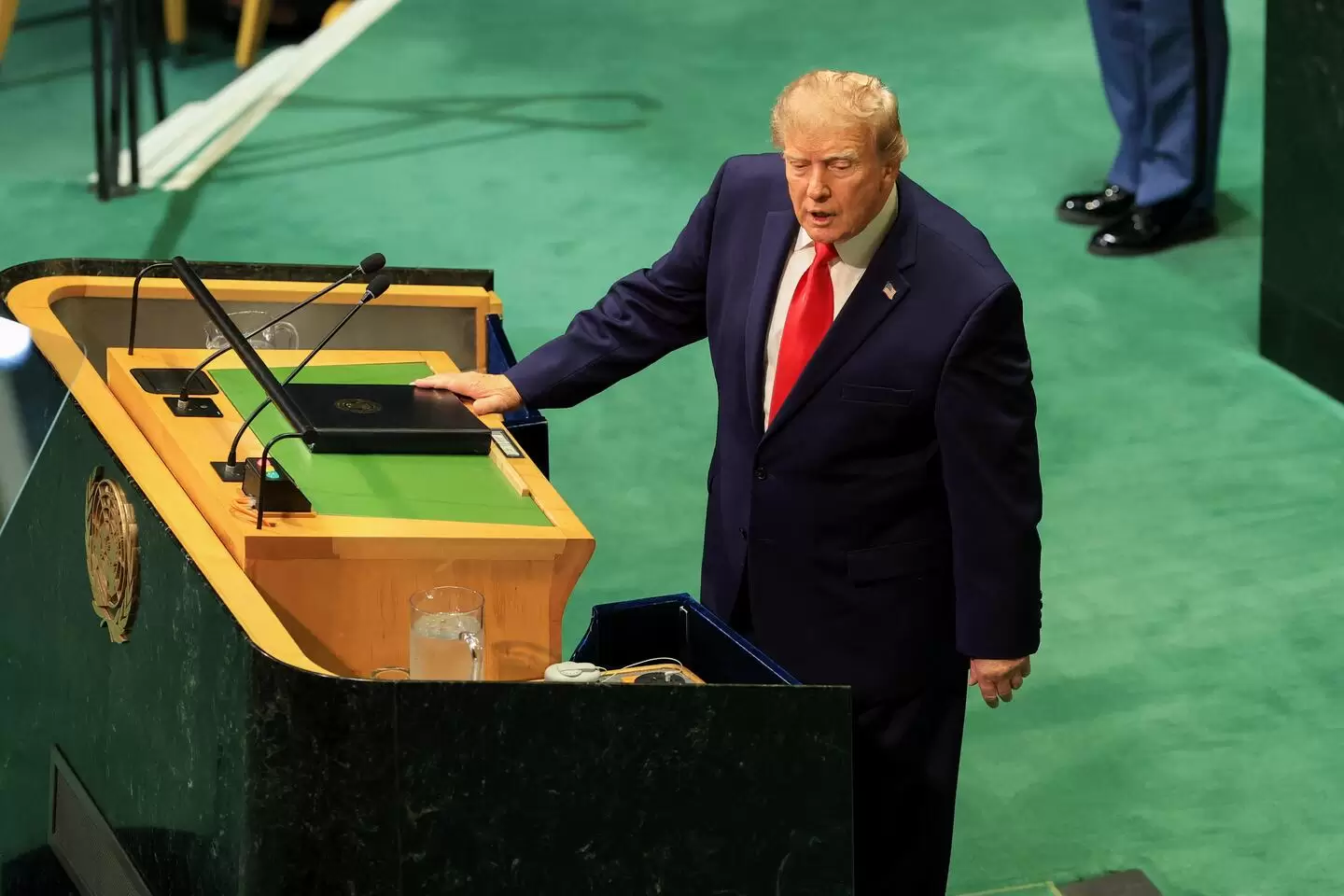 Trump lanzó un duro ultimátum a Irán desde la ONU: “Hacemos un trato o los llevo al infierno”