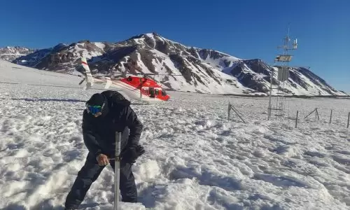 La Cordillera rompe todos los registros: San Juan tiene hasta 2,30 metros de nieve